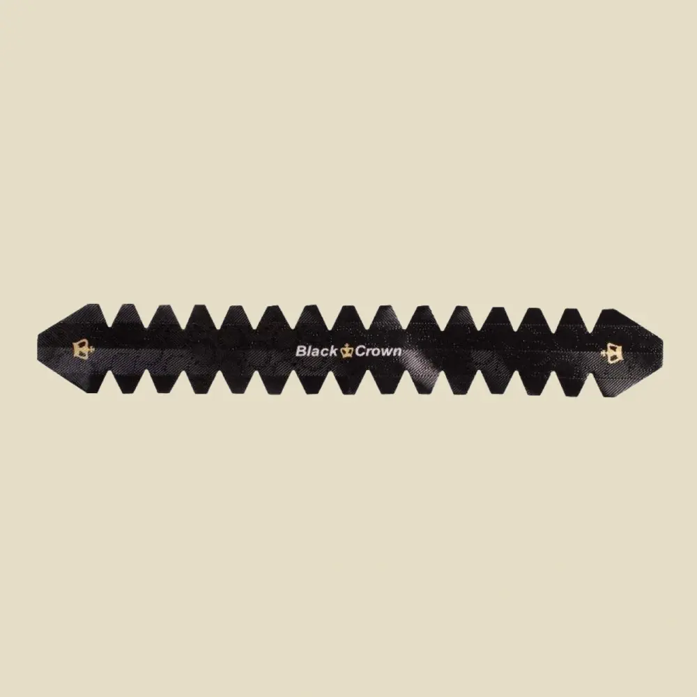 Padelmailan suojateippi Black Crown Adamantium, musta