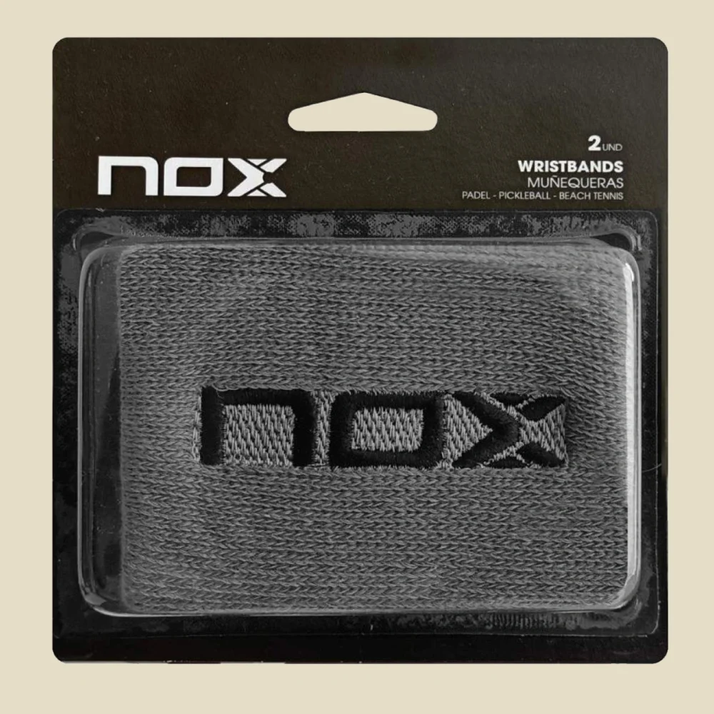 Nox Rannepannat Harmaa/musta logolla 2 kpl