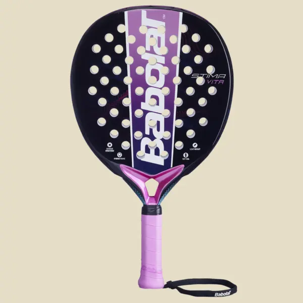 Babolat Stima Vita, liila / musta, kuva edestä
