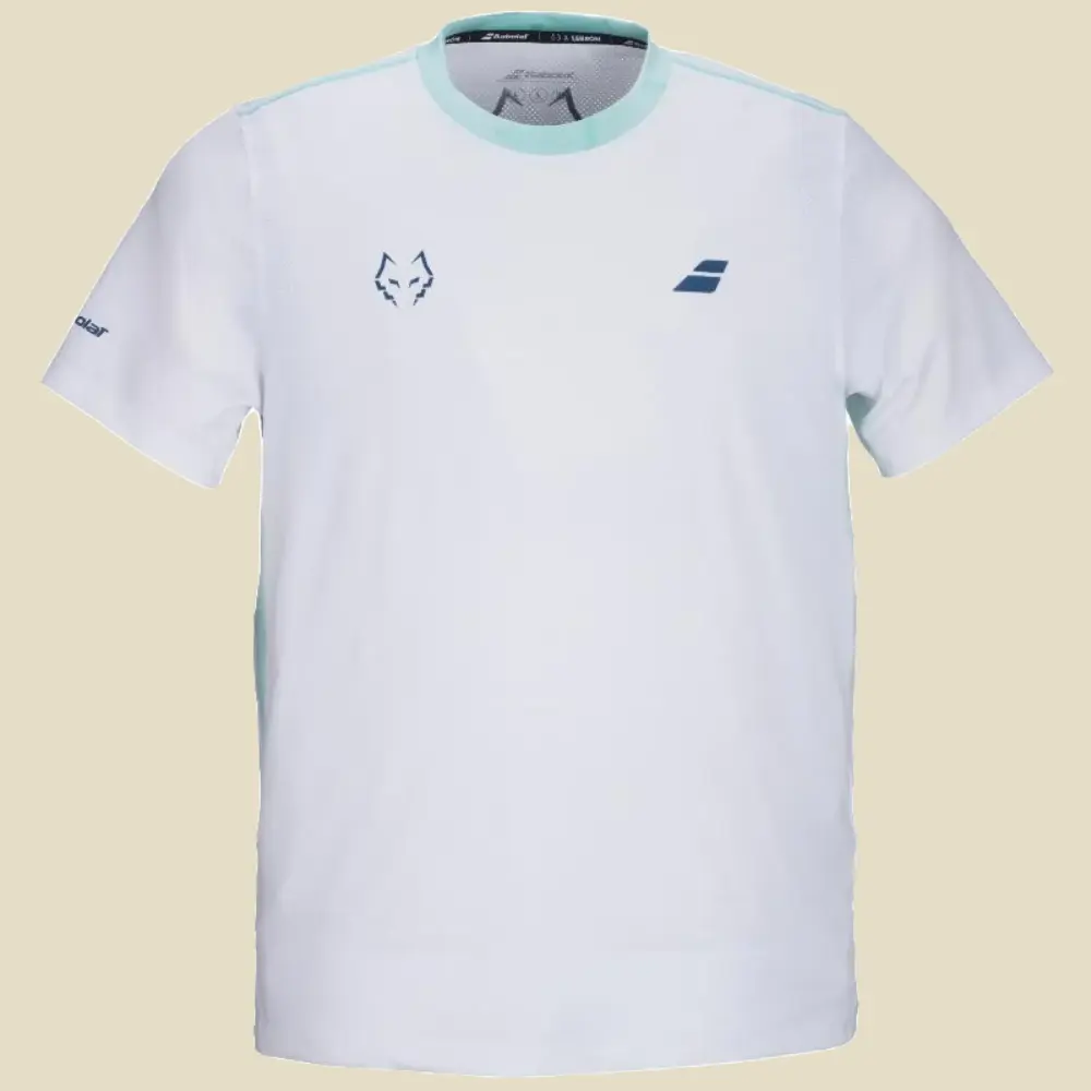 [XL] Babolat Juan Lebron Crew Neck Tee valkoinen 2027