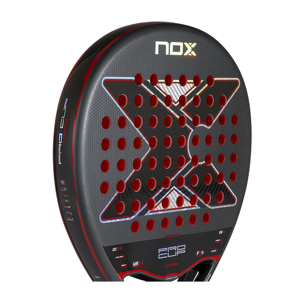 Nox Pro Cup Hard 2027, harmaa / musta, lähikuva