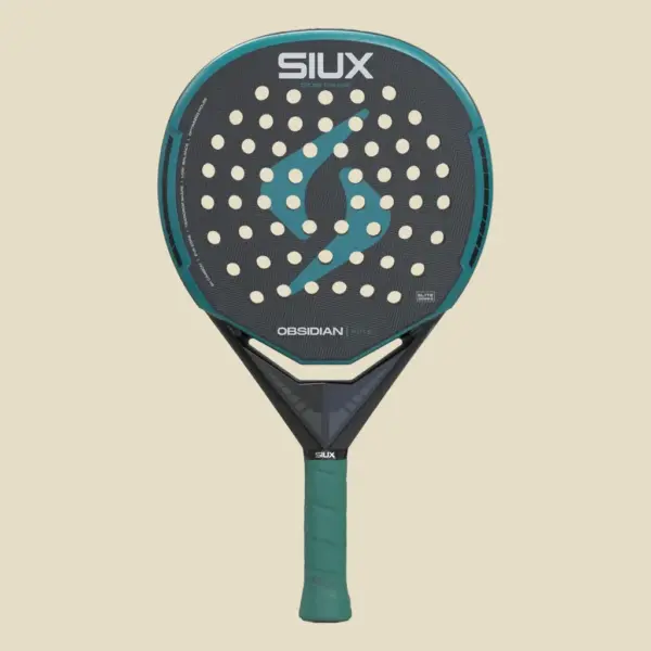 Siux Obsidian Elite 2027, musta / turkoosi, kuva edestä