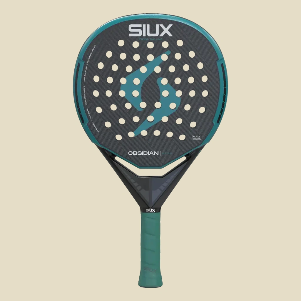 Siux Obsidian Elite 2027, musta / turkoosi, kuva edestä