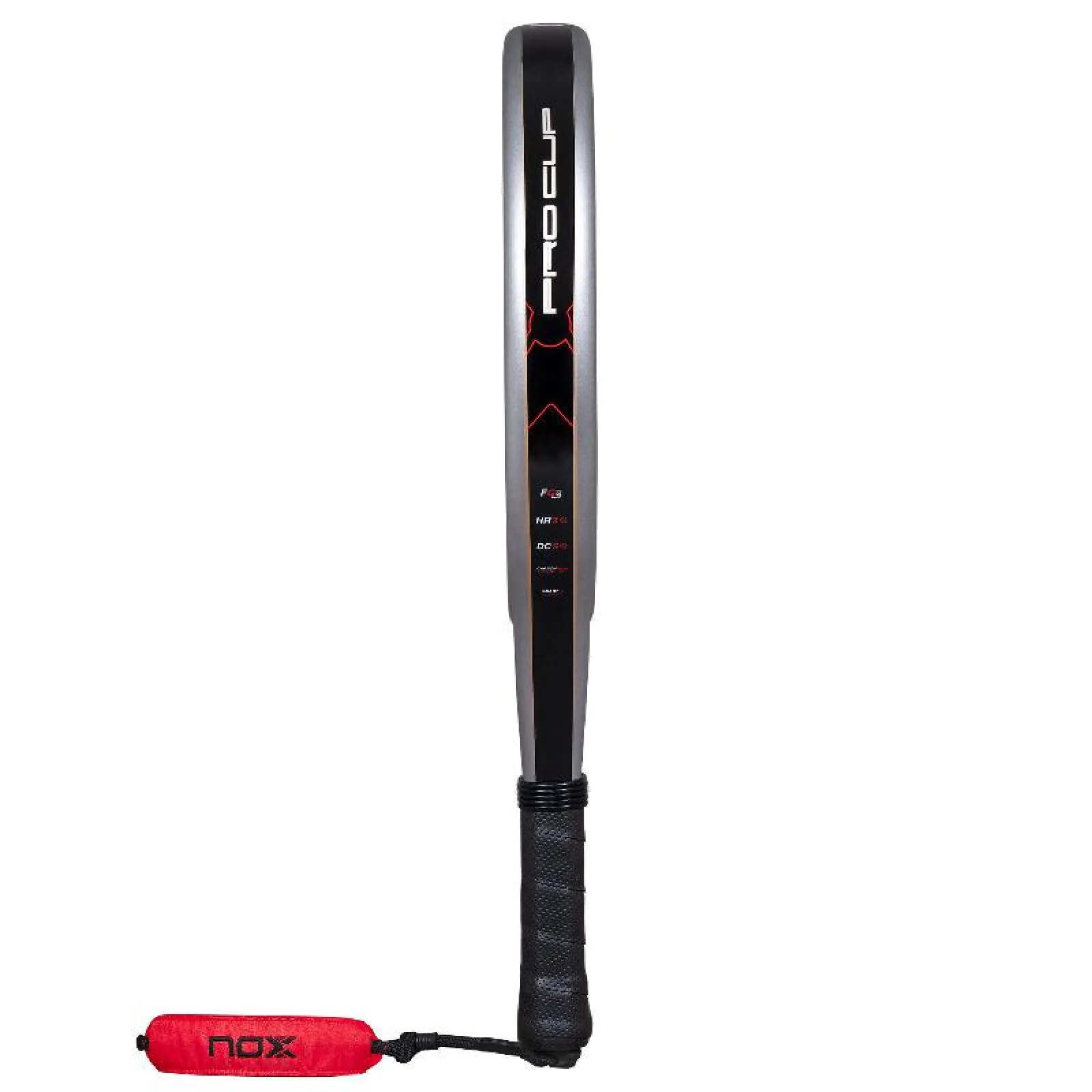 Nox ML10 Pro Cup Rough Surface 2027, harmaa / musta, kuva sivulta
