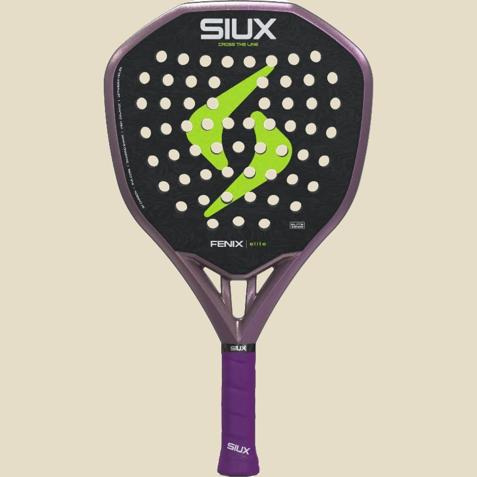 Siux Fenix Elite 2027, liila / musta, kuva edestä