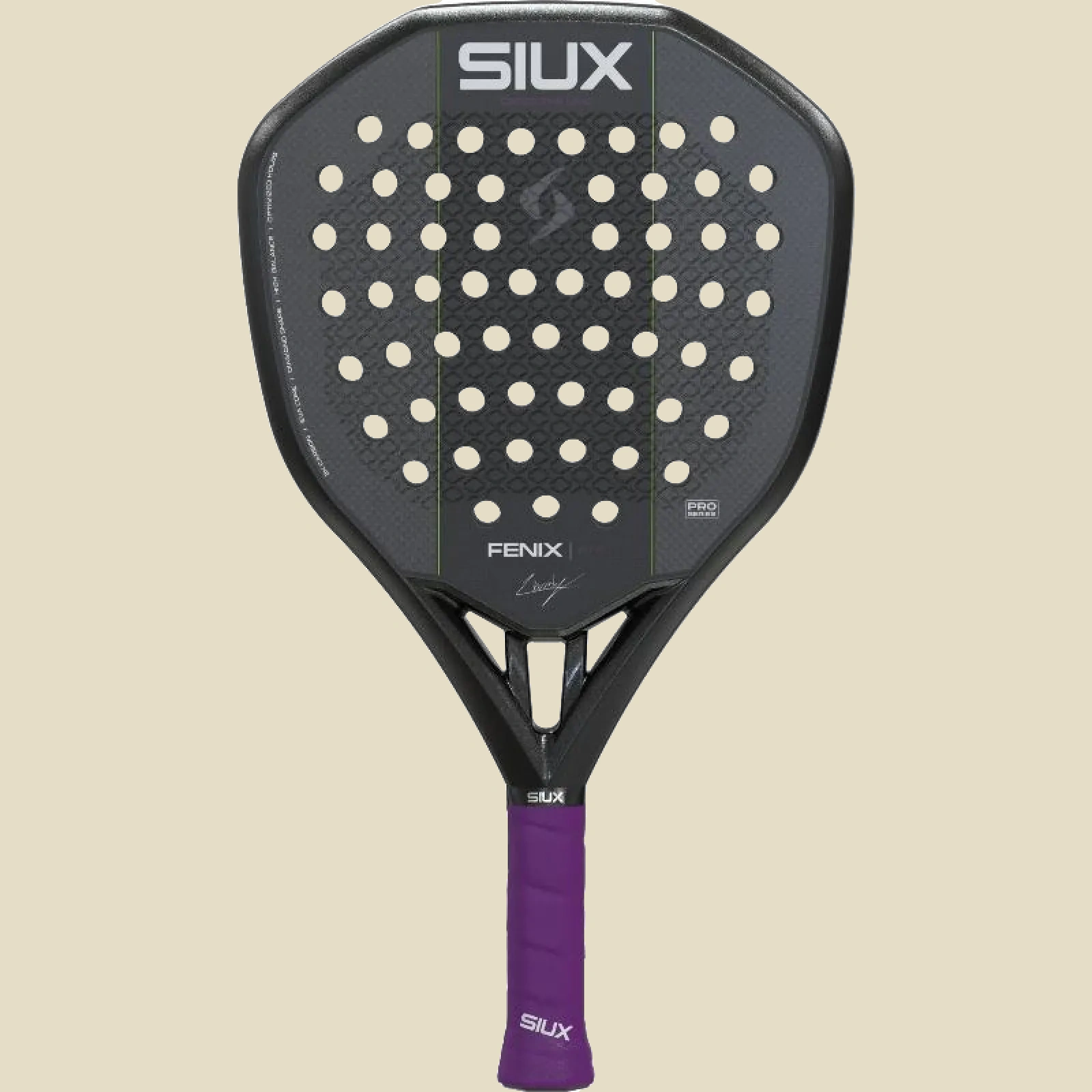Siux Leo Augsburger Fenix Pro 2027 musta, kuva edestä