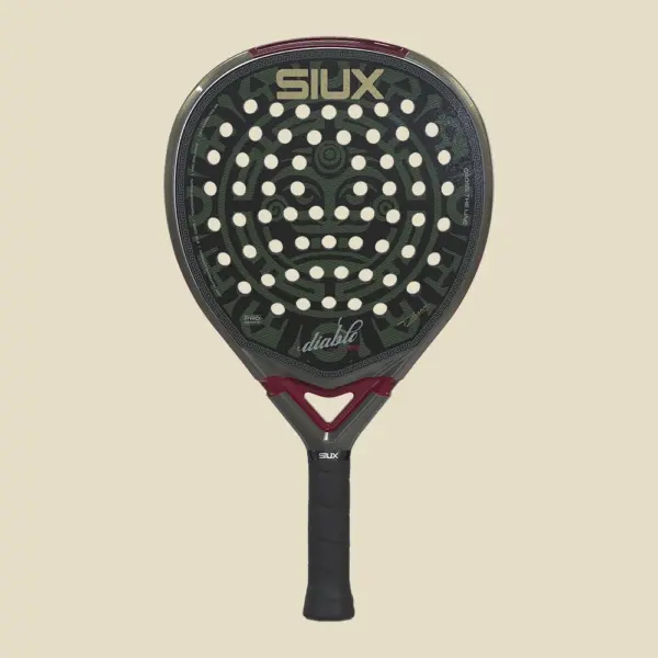 Siux Diablo Pro MX 2026, musta / punainen, kuva edestä
