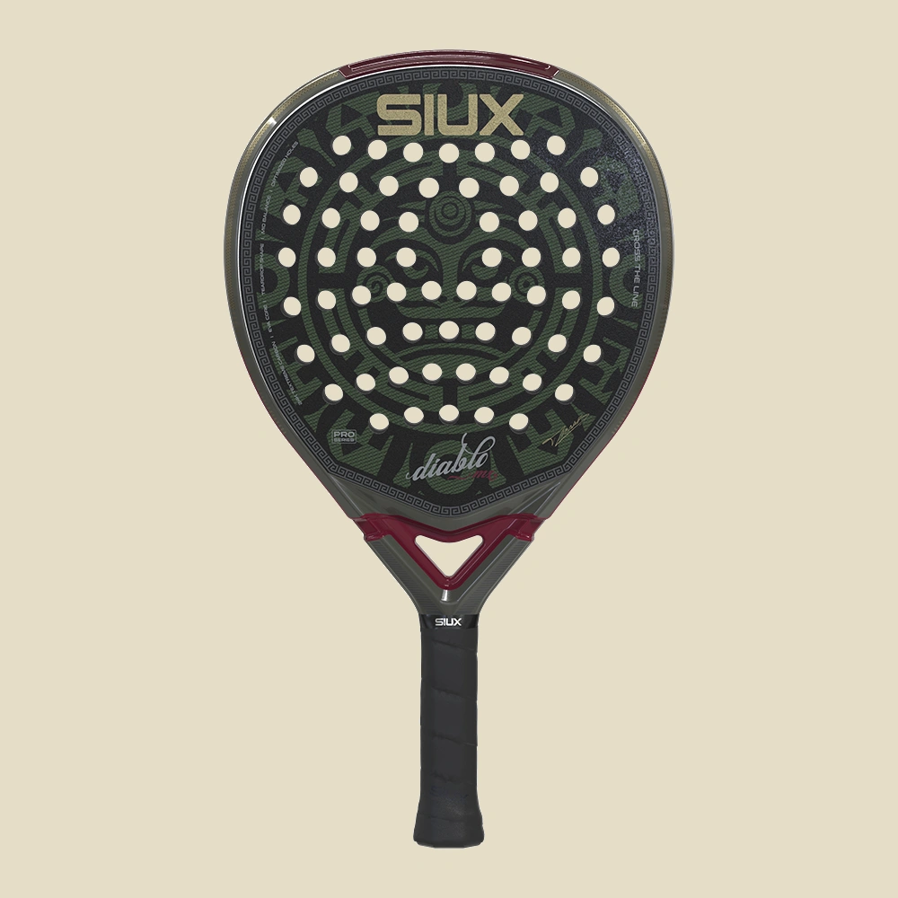 Siux Diablo Pro MX 2026, musta / punainen, kuva edestä