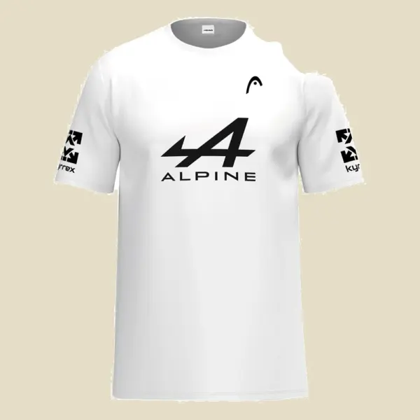[M] Head Arturo Coello Official T-shirt valkoinen 2025, kuva edestä