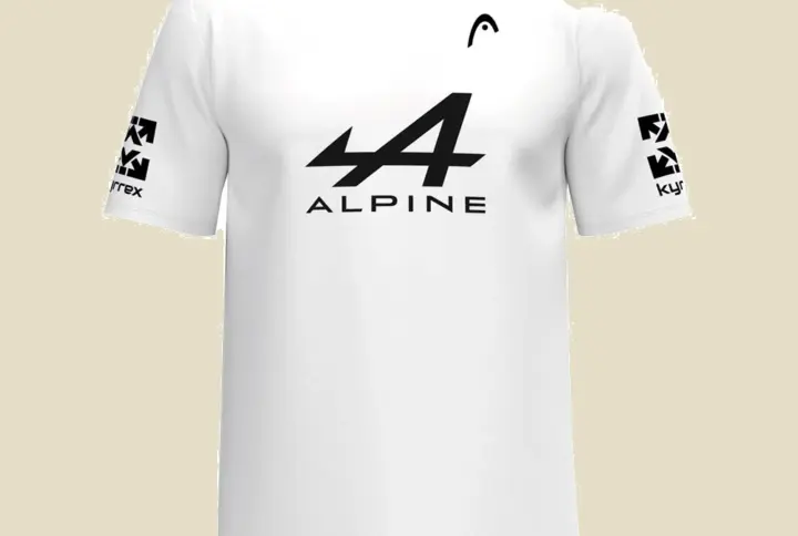 [M] Head Arturo Coello Official T-shirt valkoinen 2025, kuva edestä