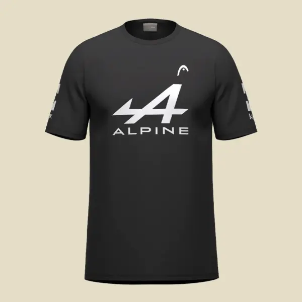 [M] Head Arturo Coello Official T-shirt musta 2026, kuva edestä