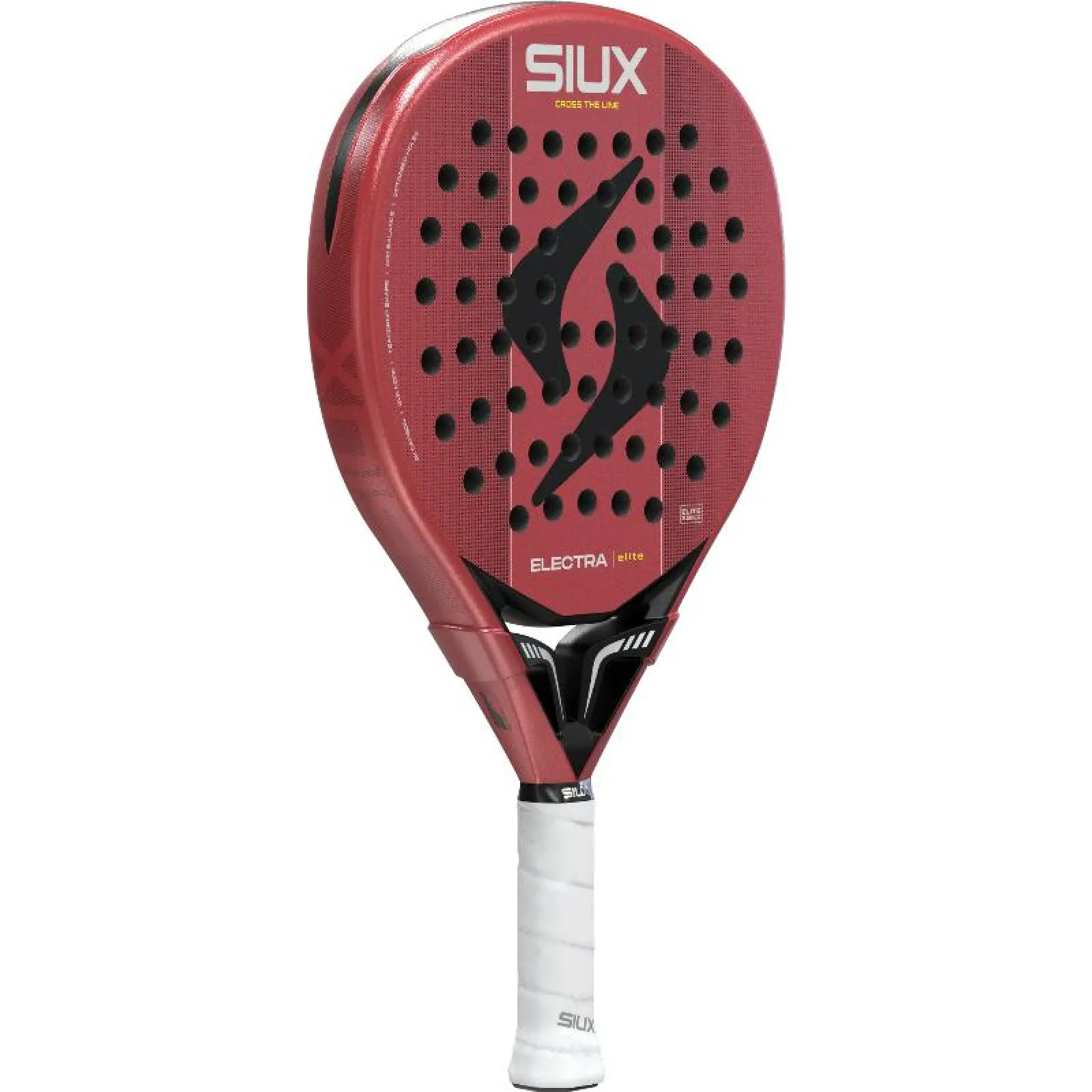 Siux Electra Elite 2027, musta / punainen, kuva viistosta