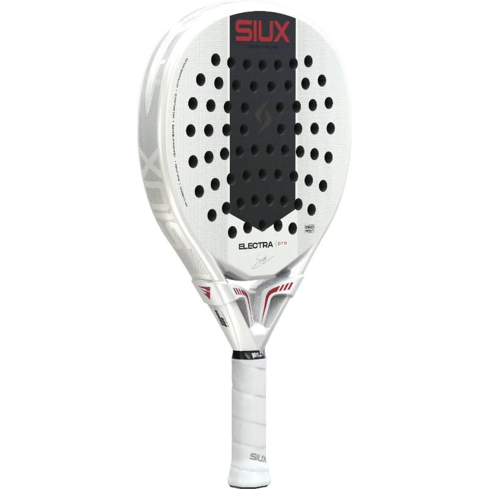 Siux Stupa Electra Pro 2027 valkoinen, musta, kuva viistosta
