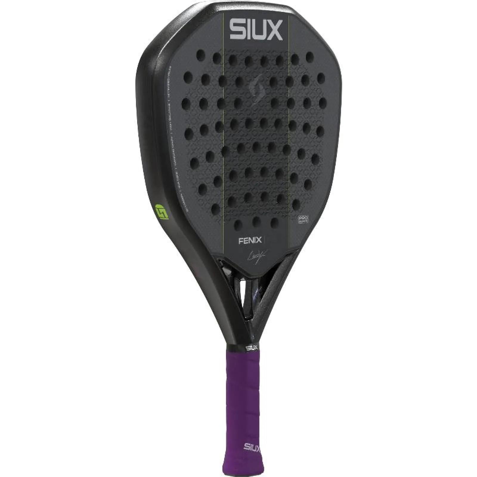 Siux Leo Augsburger Fenix Pro 2027 musta, kuva viistosta
