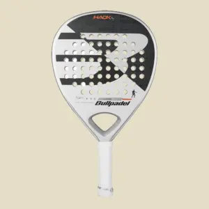 Bullpadel Hack Dale Candela Junior Boy 2027 Paquito Navarro, musta / valkoinen, kuva edestä