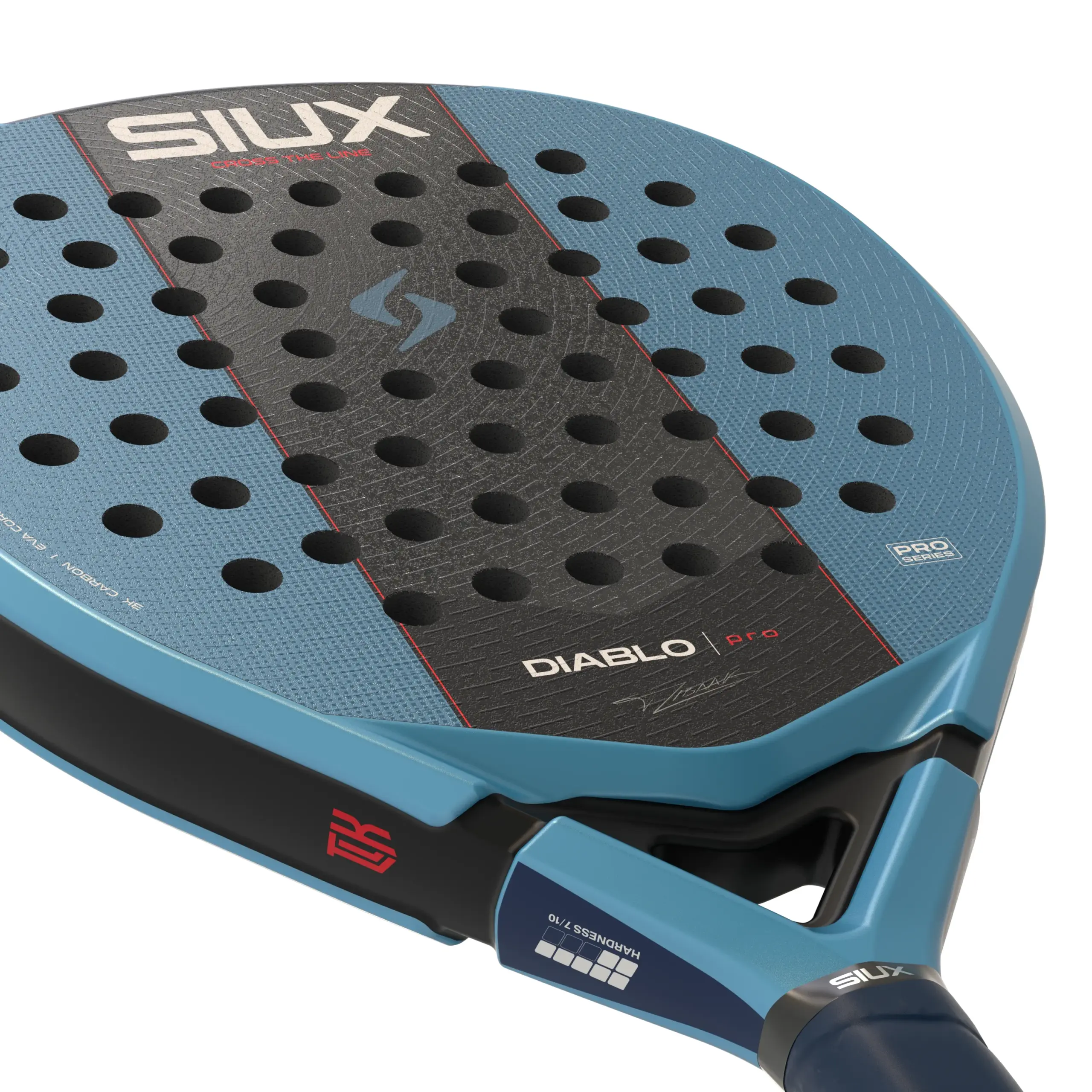 Siux Diablo Pro 2027 metallinsininen, musta, lähikuva