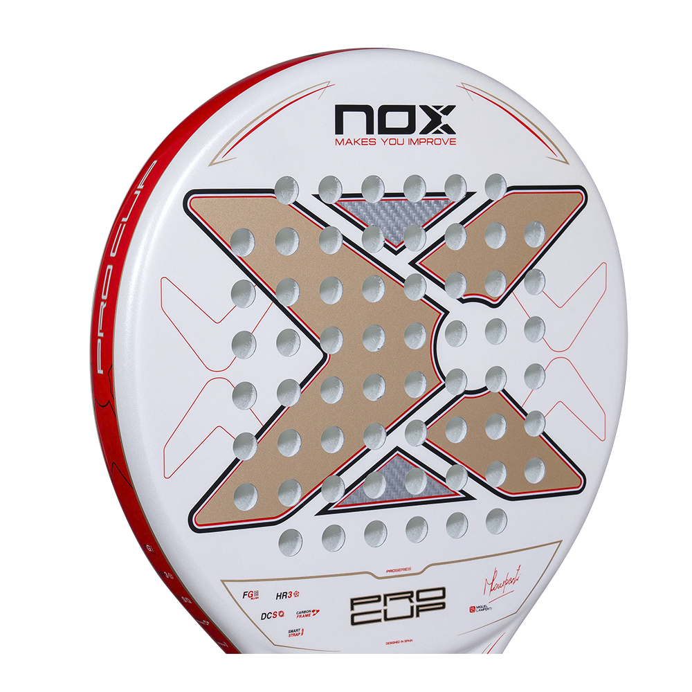 Nox ML10 Pro Cup Coorp 2027, kulta / punainen, lähikuva