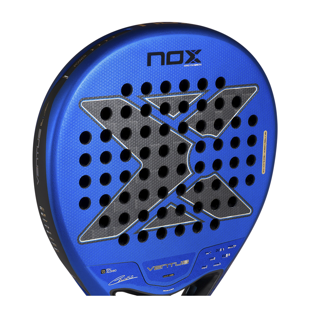 Nox Ventus Hybrid 12K Xtrem 2027, musta / sininen, lähikuva