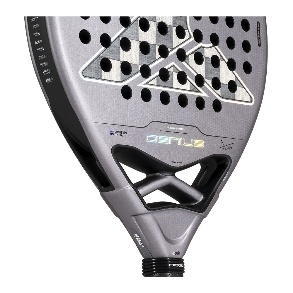 Nox Genius 18K 2027, harmaa, lähikuva
