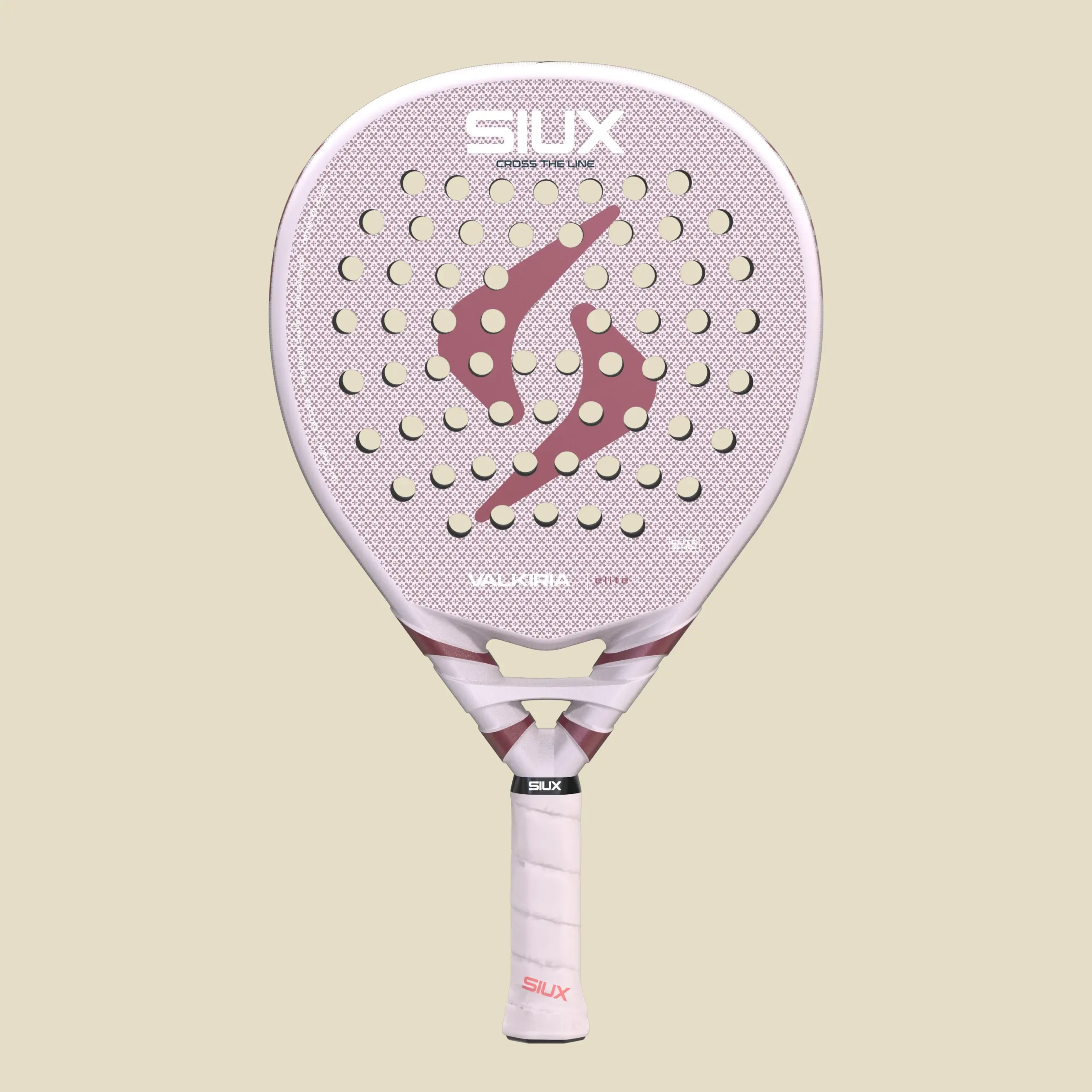 Siux Valkiria Elite 2027, vaaleanpunainen / valkoinen, kuva edestä