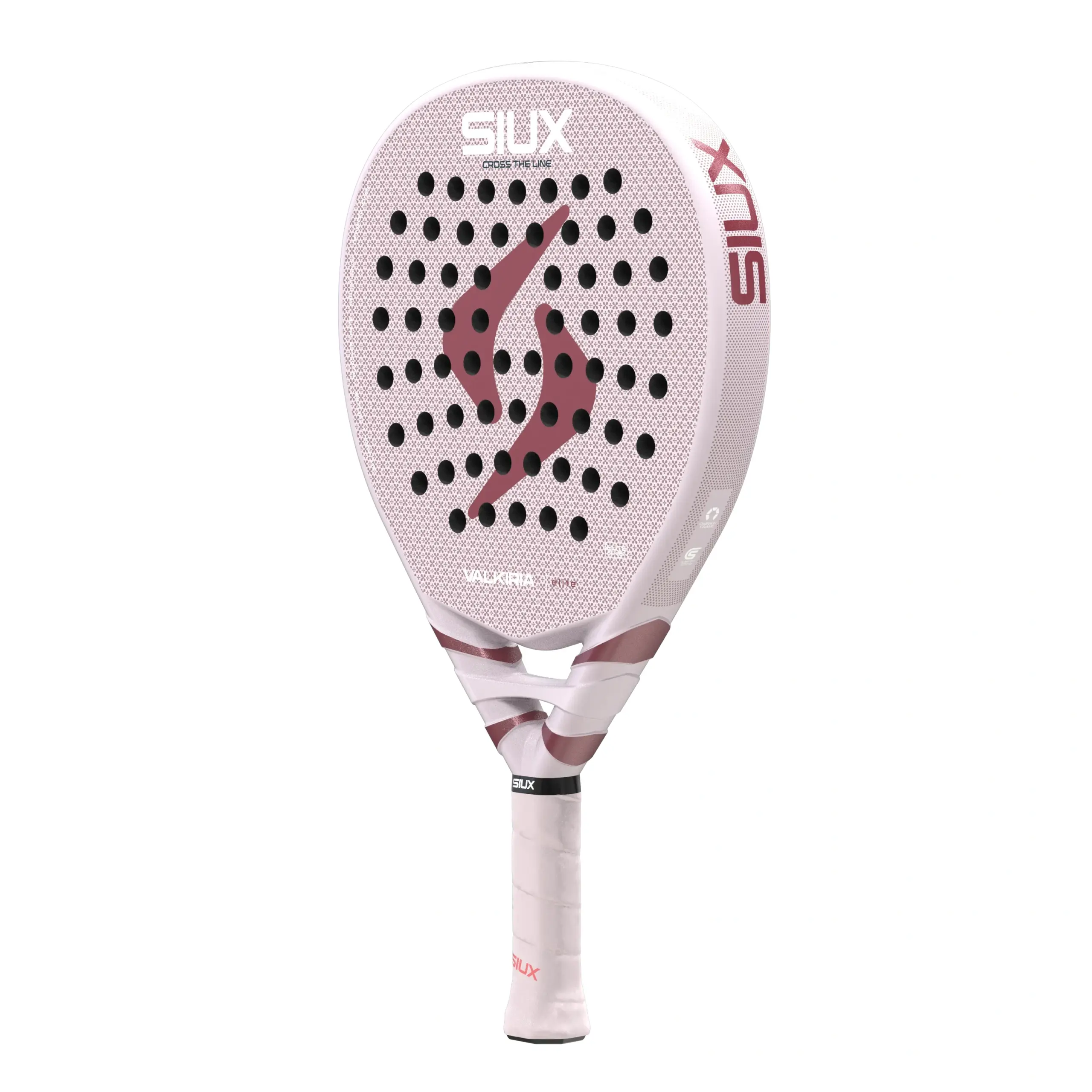 Siux Valkiria Elite 2027, vaaleanpunainen / valkoinen, kuva viistosta