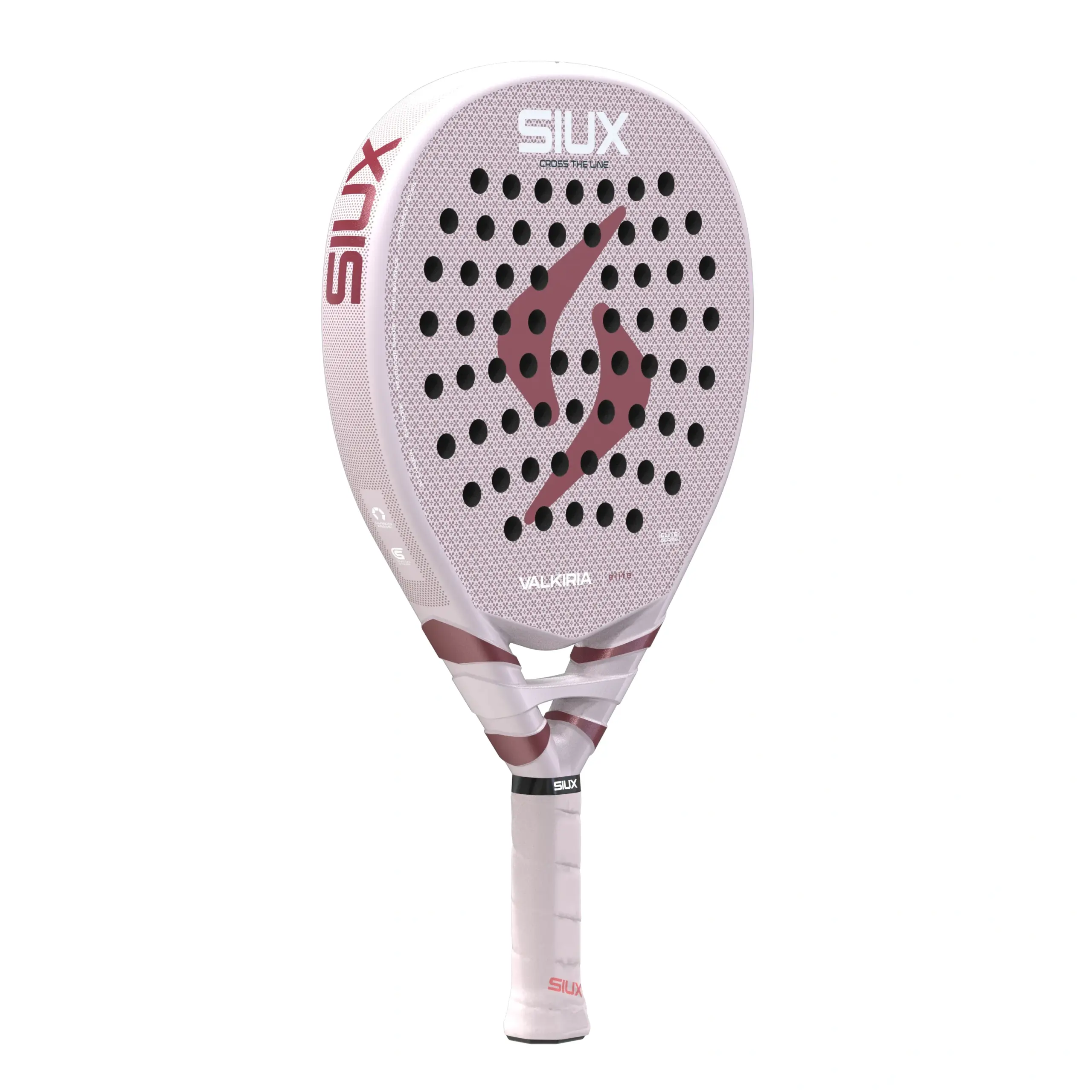 Siux Valkiria Elite 2027, vaaleanpunainen / valkoinen, kuva viistosta