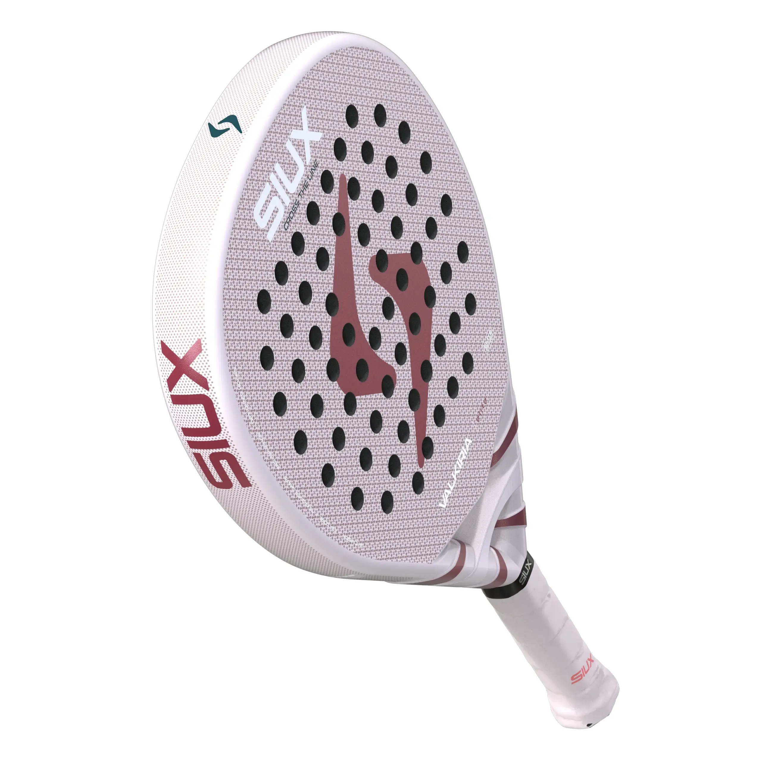 Siux Valkiria Elite 2027, vaaleanpunainen / valkoinen, kuva viistosta